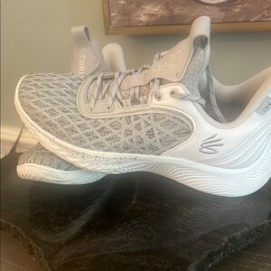 Under Armour Gray Athletic Shoes
